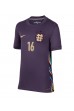 England Conor Gallagher #16 Fotballdrakt Borte Klær Dame EM 2024 Korte ermer